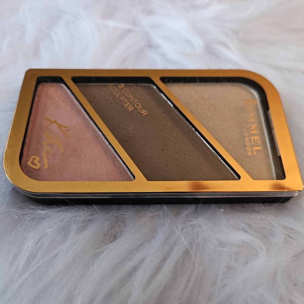Rimmel London Kate Highlighter, Contour and Blush Kit 003 Golden Bronze NEW Rare